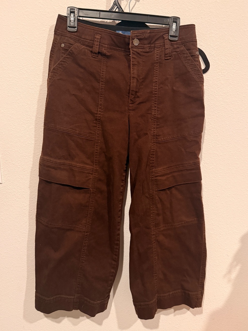 Democracy "Ab"solution Skyrise Wide Leg Crop Utility Pants